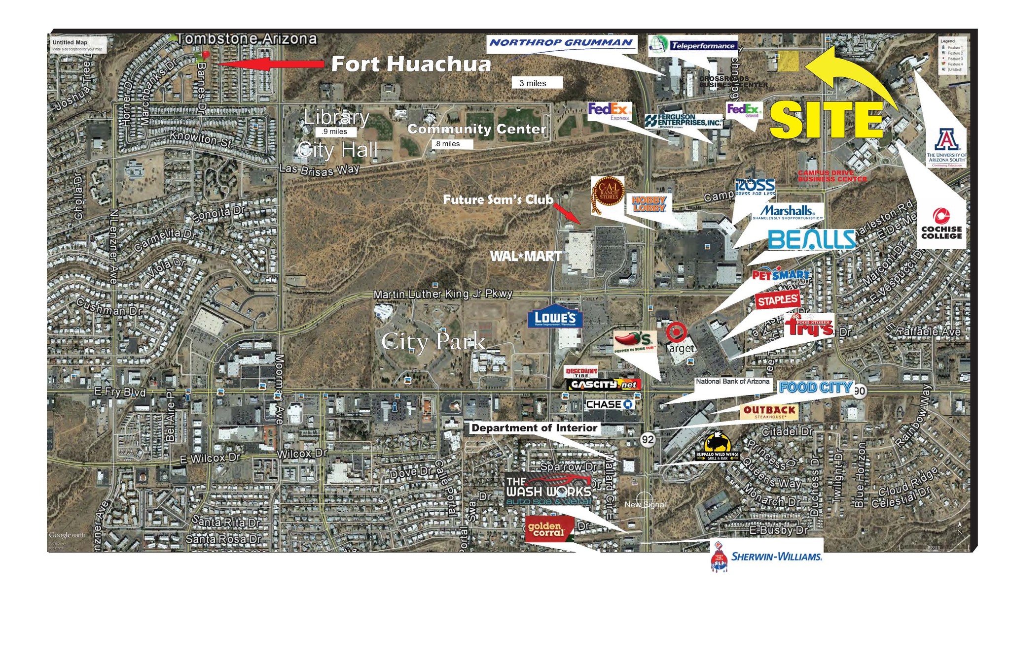 Crossroads Commerce Center Lot Phase II, Lot 11, Sierra Vista, AZ for Sale