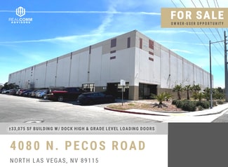 Las Vegas, NV Warehouse - 4080 N Pecos Rd