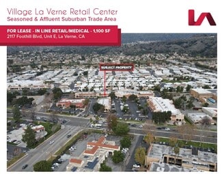 La Verne, CA Retail - 2105-2145 Foothill Blvd La Verne, CA Retail - 2105-2145 Foothill Blvd