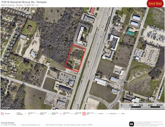Temple, TX Commercial Land - 720 N General Bruce Dr Temple, TX Commercial Land - 720 N General Bruce Dr