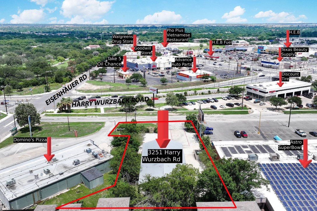 3251 Harry Wurzbach Rd, San Antonio, TX for Sale