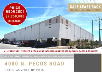 Las Vegas, NV Warehouse - 4080 N Pecos Rd