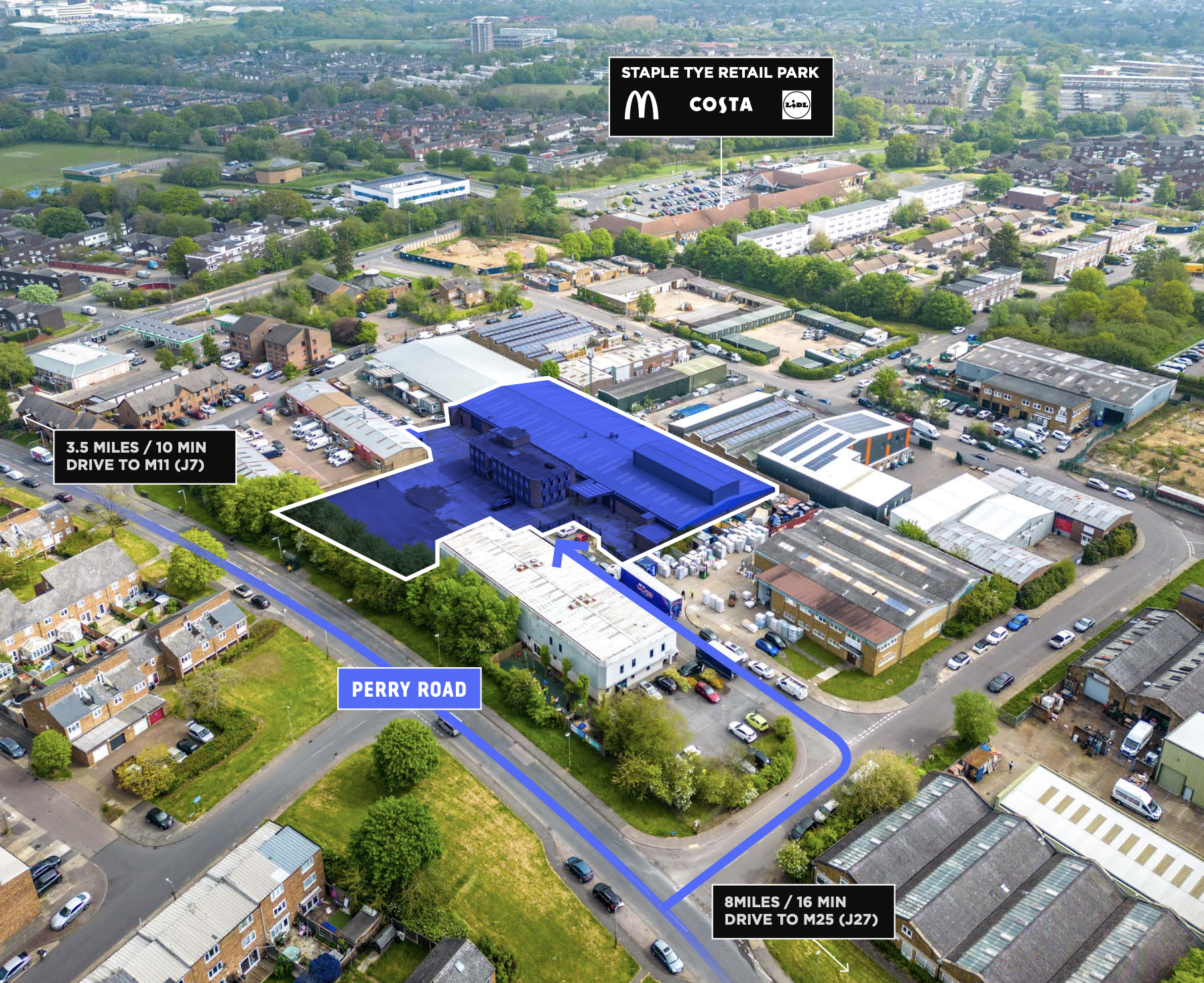 Perry Rd, Harlow, ESS for Rent