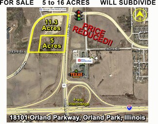 Orland Park, IL Commercial Land - 18200 Orland Pky Orland Park, IL Commercial Land - 18200 Orland Pky