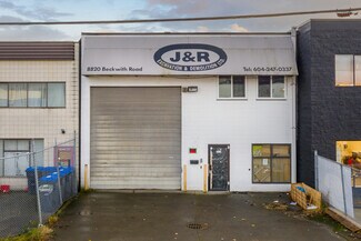 Richmond, BC Warehouse - 8820 Beckwith Rd Richmond, BC Warehouse - 8820 Beckwith Rd