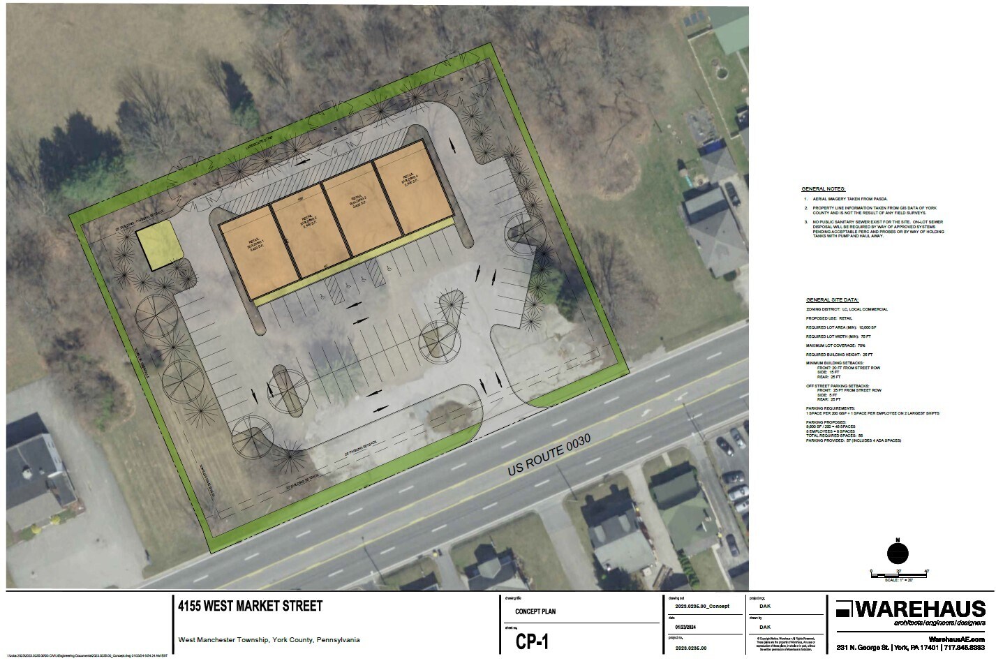 4155 W Market St York, PA 17408 Land Property for Sale on