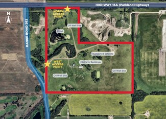 Parkland County, AB Industrial Land - 24495 Hwy 16A
