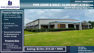 Spring, TX Light Manufacturing - 2455 FM-2920