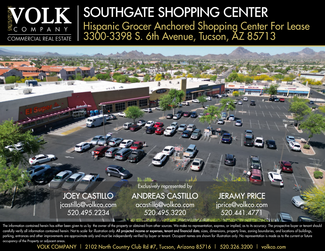 Tucson, AZ Retail - 3390 S 6th Ave