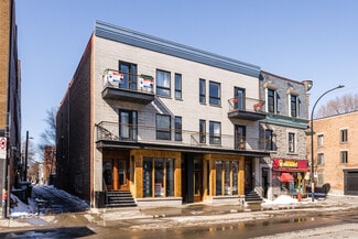 Montréal, QC Storefront Retail/Residential - 425 Rue Rachel E