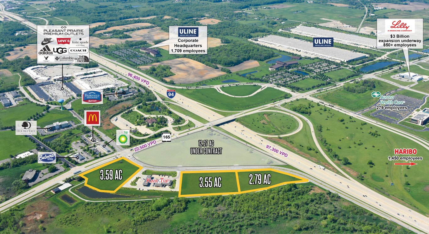 Highway 165, Pleasant Prairie, WI for Sale