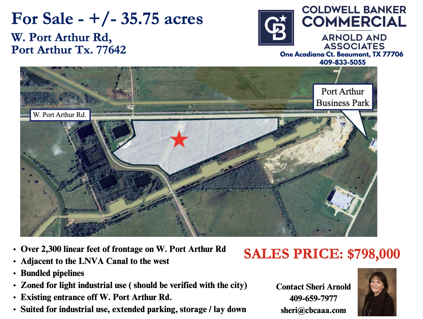 10907 Port Arthur Road, Beaumont, TX for Sale