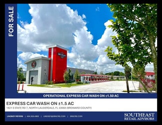 North Lauderdale, FL Car Washes - 1821 S State Road 7 North Lauderdale, FL Car Washes - 1821 S State Road 7