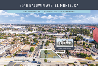 El Monte, CA Residential Land - 3546 S Baldwin Ave