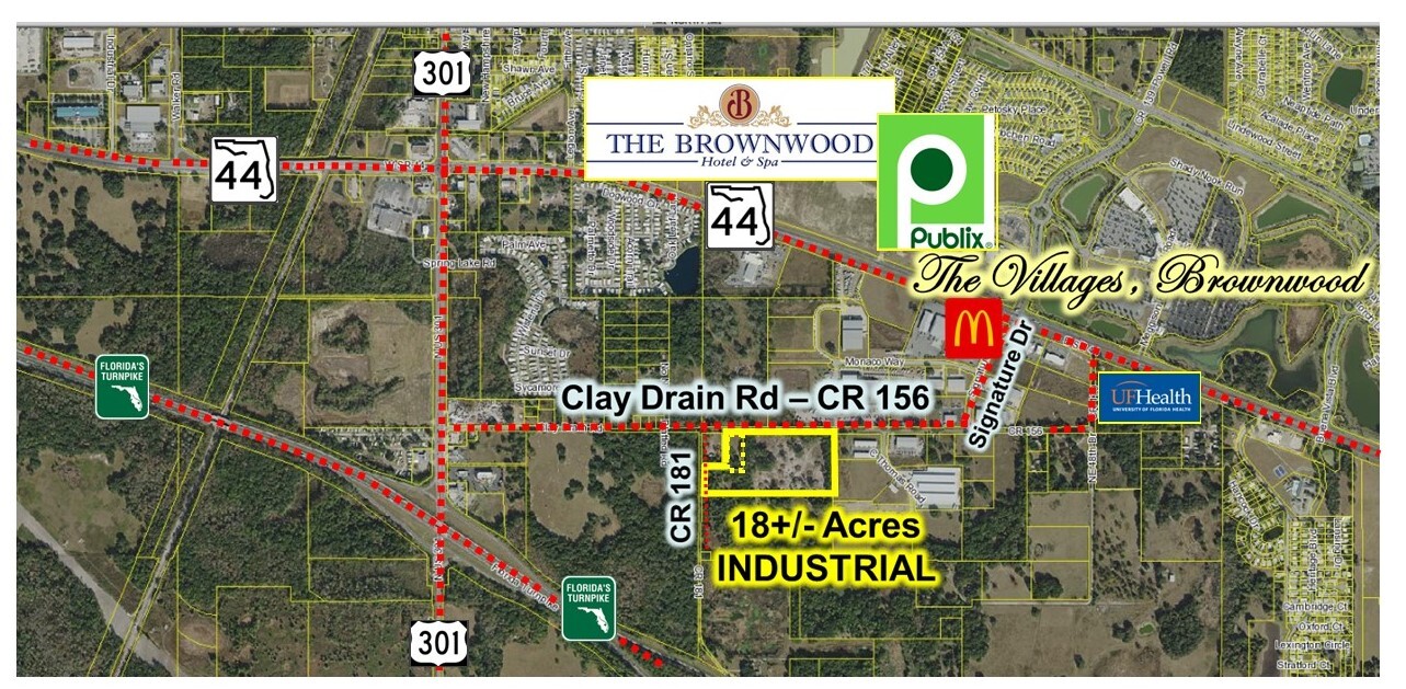 Clay Drain Road (CR 156), Wildwood, FL for Sale