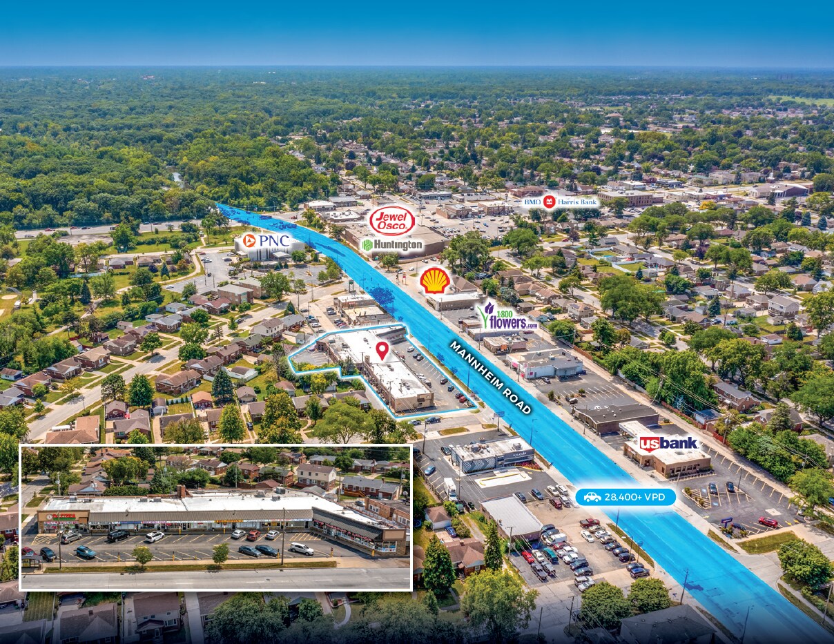 1901-1925 S Mannheim Rd, Westchester, IL for Sale