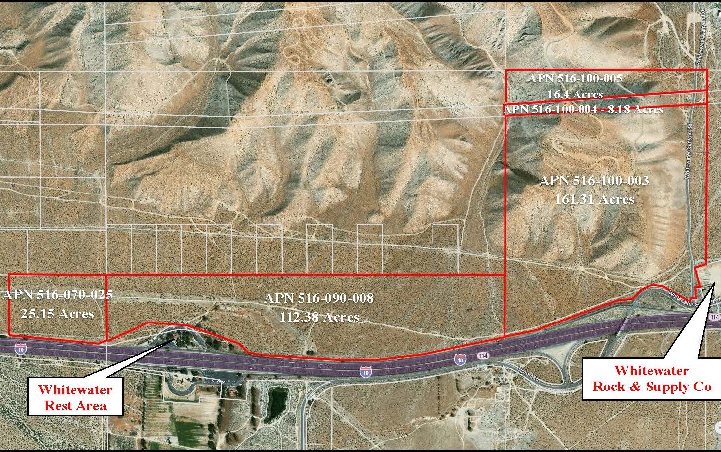 White Water Canyon Rd, Whitewater, CA for Sale