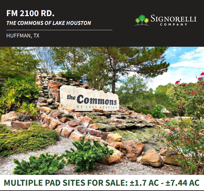 Kingwood Dr & FM 2100, Huffman, TX for Sale