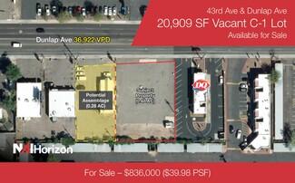 Phoenix, AZ Commercial Land - 4241 W Dunlap Ave