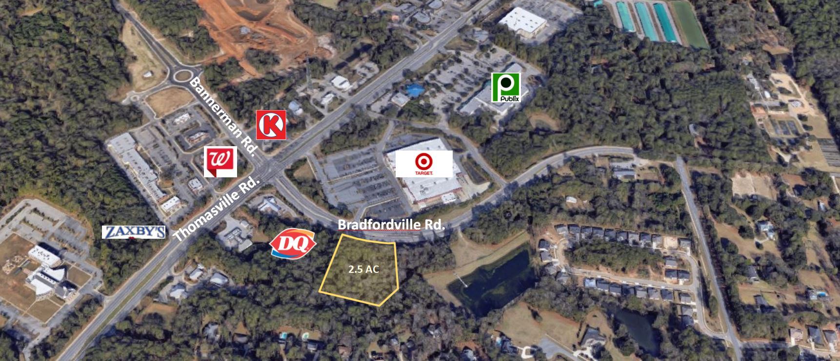 Thomasville Road & Bradfordville Road, Tallahassee, FL for Sale