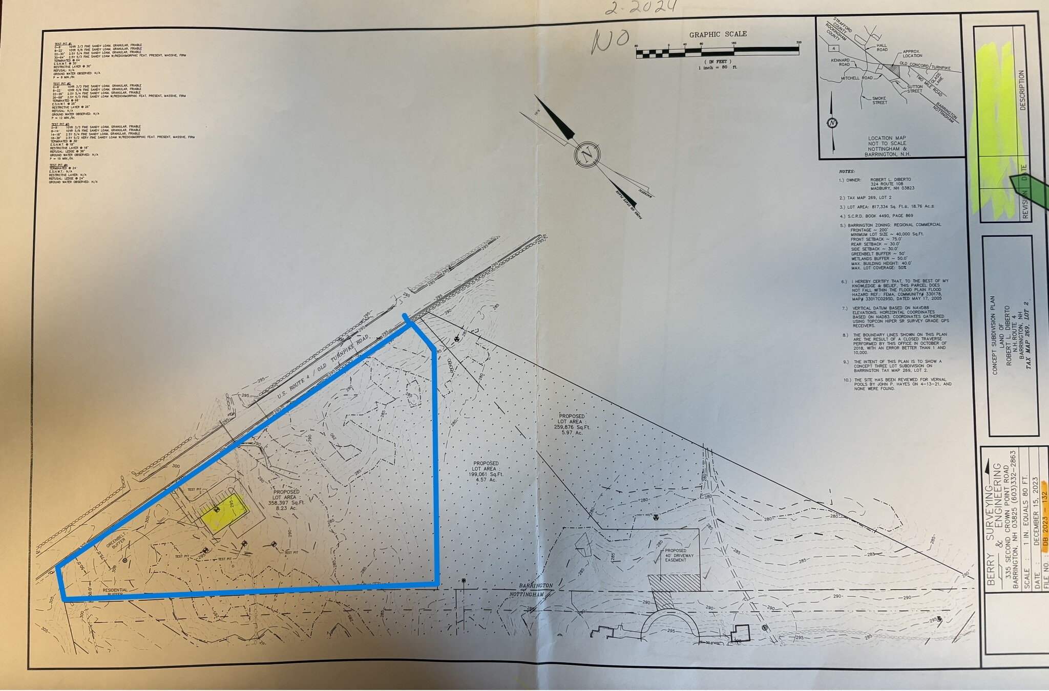 00 Old Concord Tpke/ US Route 4, Barrington, NH for Sale