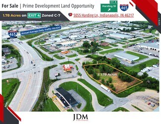 Indianapolis, IN Commercial Land - 5055 Harding ln