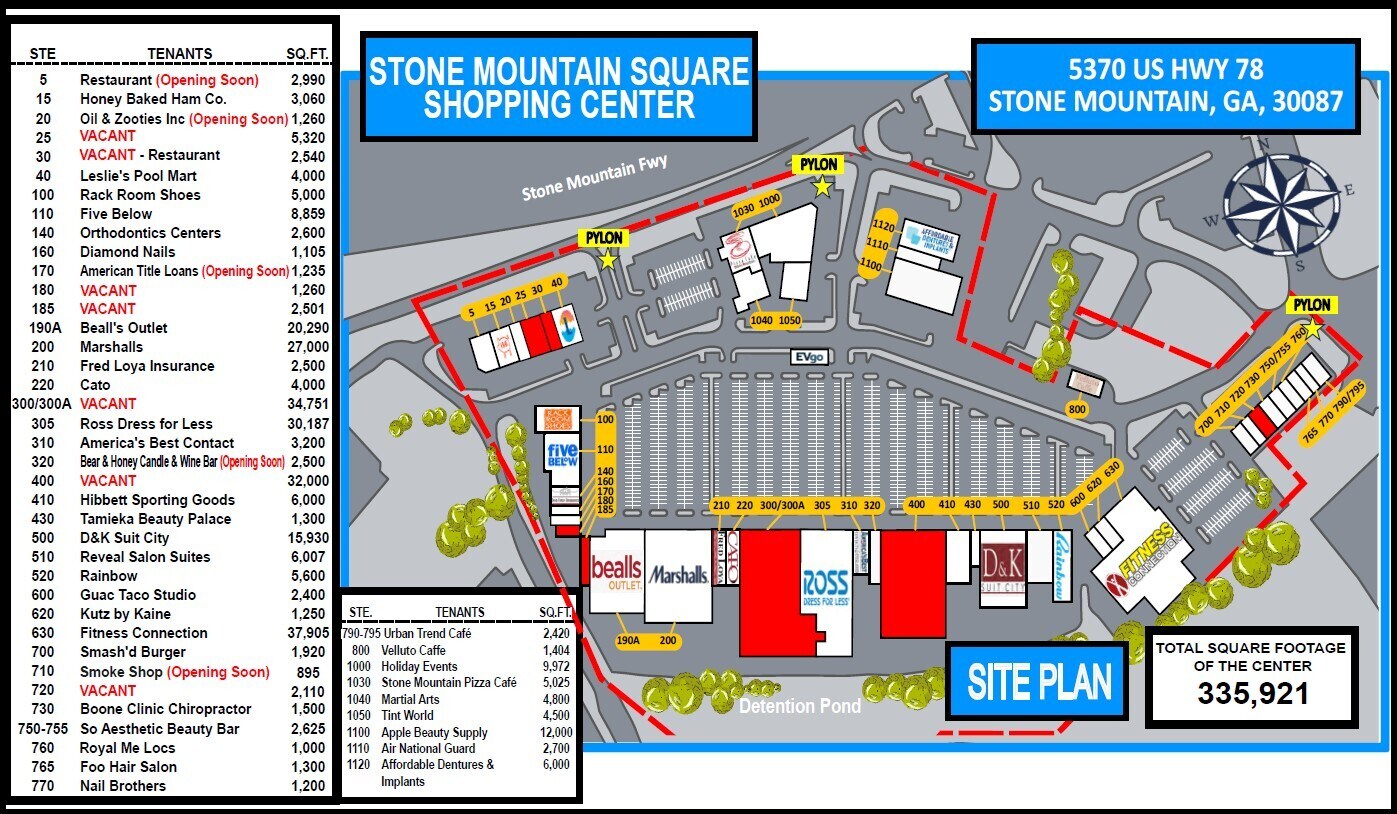 5370 Stone Mountain Hwy, Stone Mountain, GA for Rent