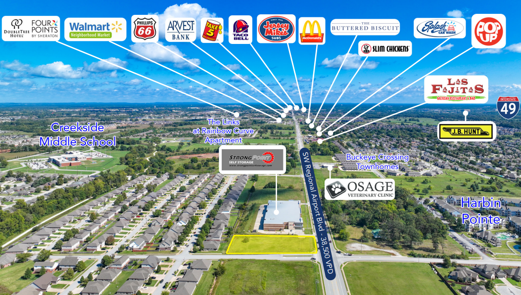 SW Regional Airport Blvd, Bentonville, AR for Sale