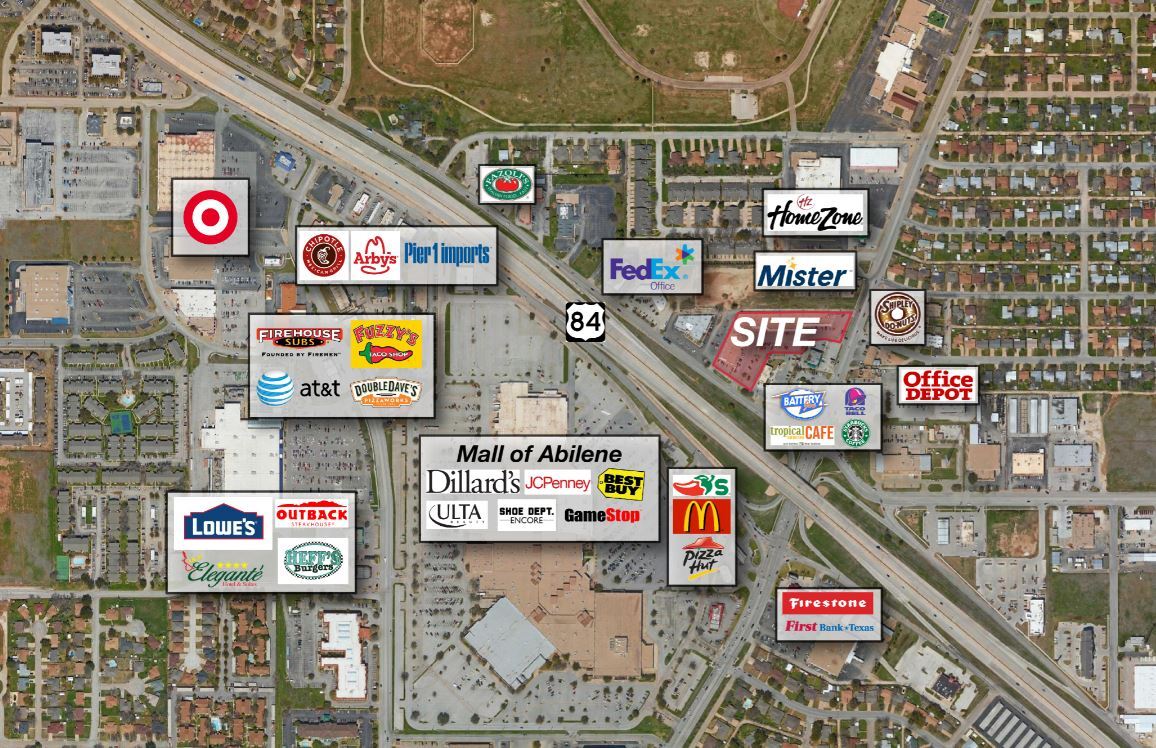 4102 Buffalo Gap Rd Abilene, TX 79605 Shopping Center Property for