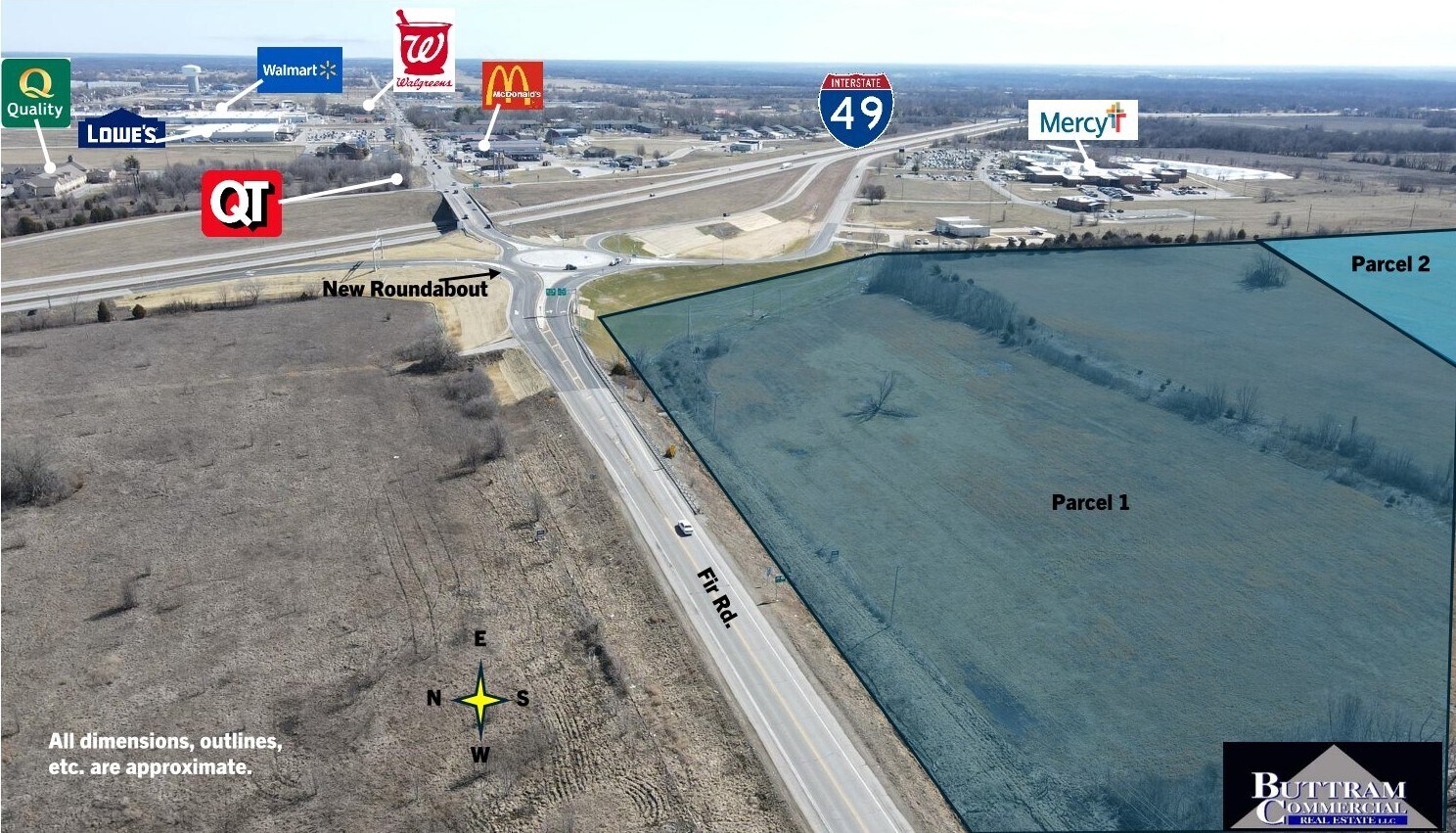 SWC Fir Rd & I-49 Parcel 2, Carthage, MO for Sale