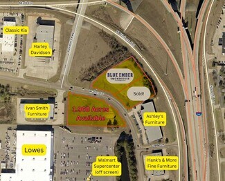 Texarkana, TX Commercial Land - 602 Walton Dr