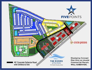 Kaufman, TX Commercial - South Washington Street & Five Points Drive