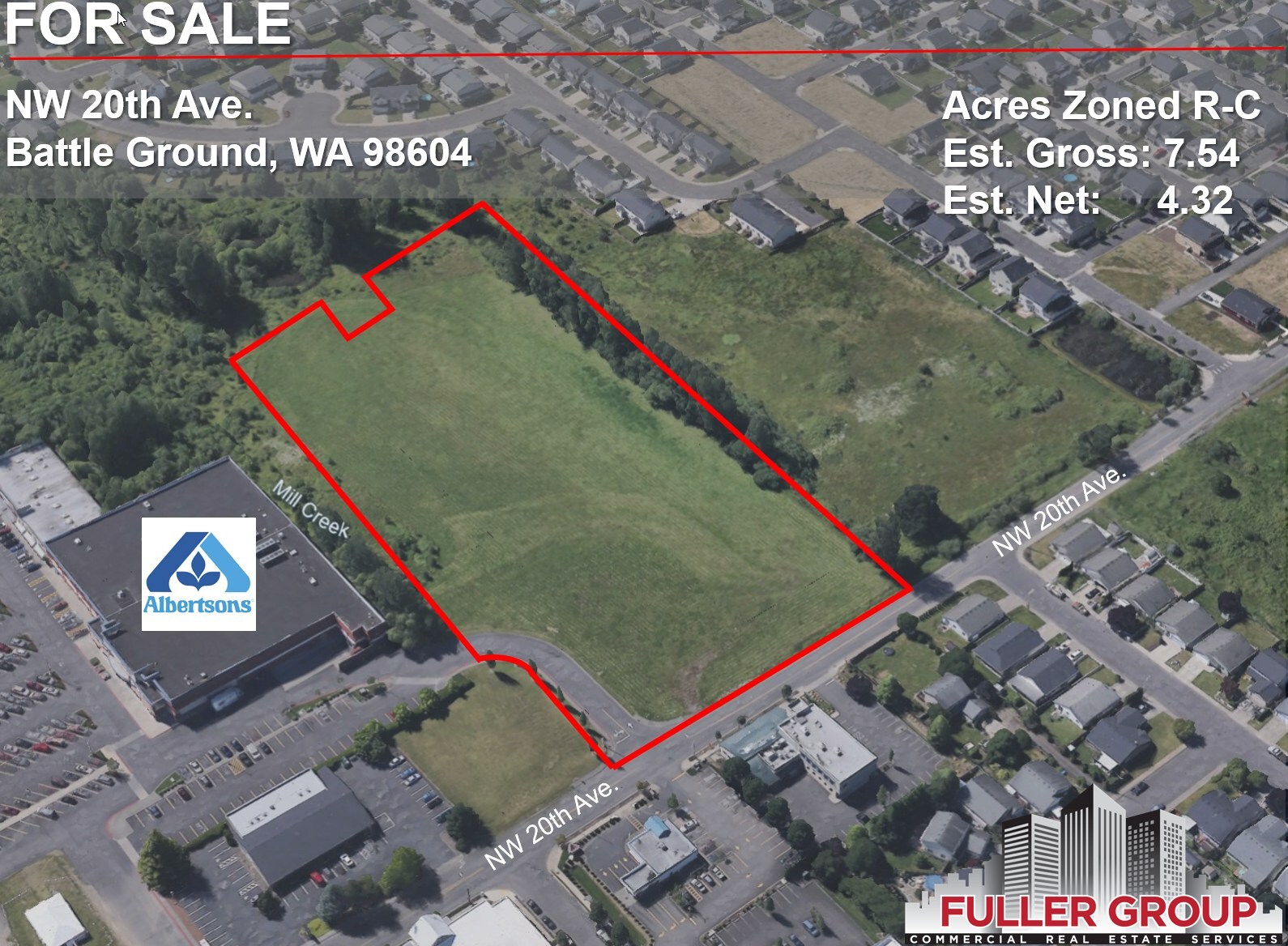 NW 20th Ave @ W Main St, Battle Ground, WA for Sale
