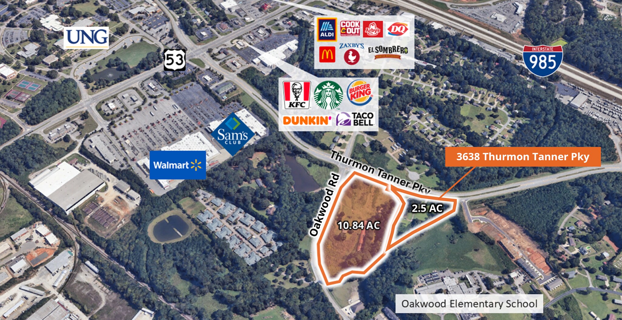 3638 Thurmon Tanner Pkwy, Oakwood, GA for Sale