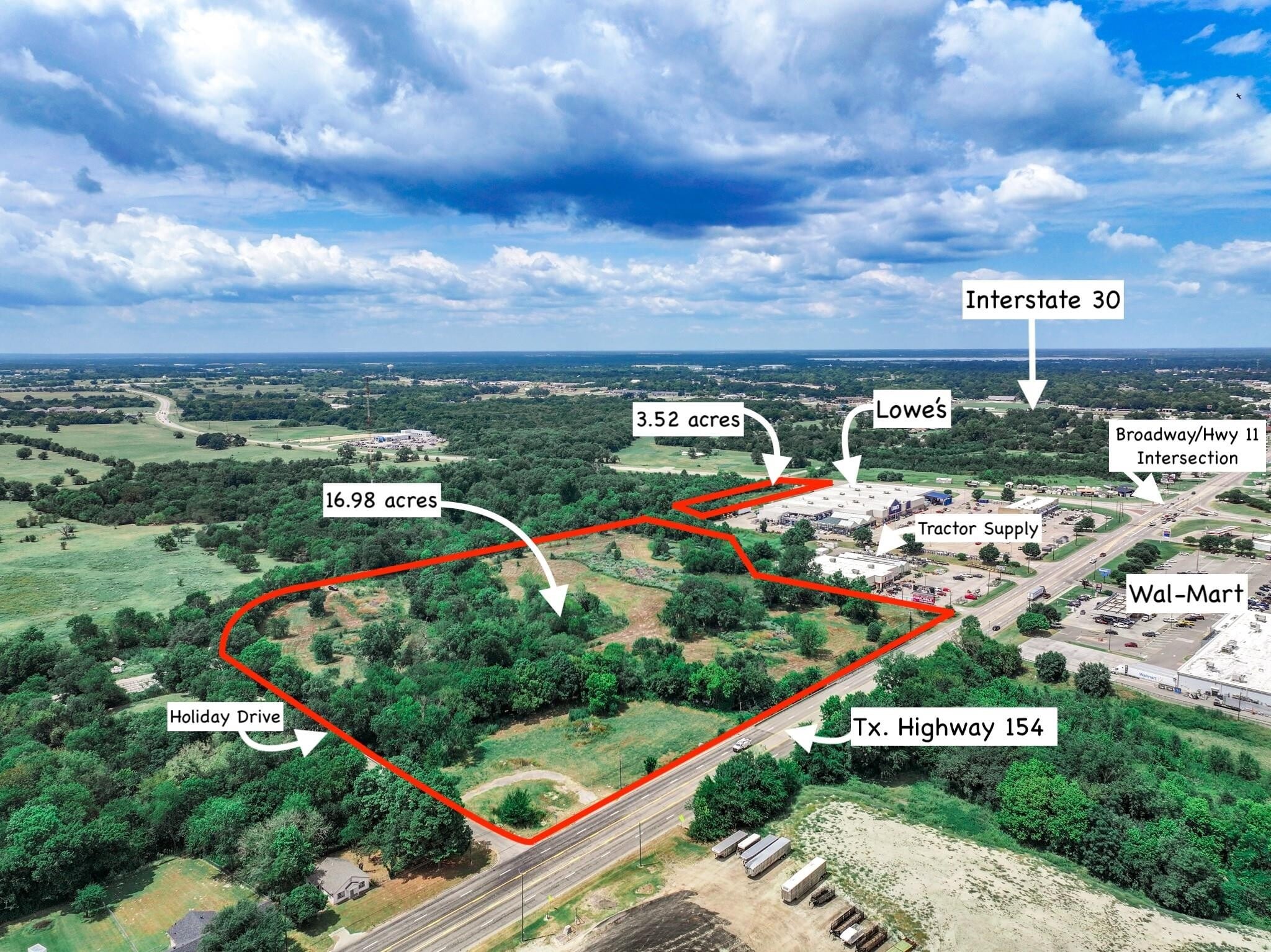 20 Acres Broadway Street, Sulphur Springs, TX for Sale