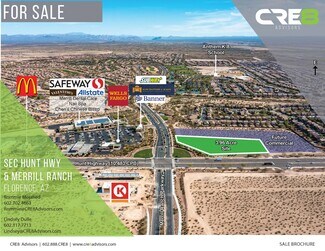 Florence, AZ Commercial Land - SEC Hunt Hwy & Merrill Ranch Parkway Florence, AZ Commercial Land - SEC Hunt Hwy & Merrill Ranch Parkway