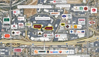 San Bernardino, CA Commercial Land - NWQ of E. Hospitality Lane & Harriman Place