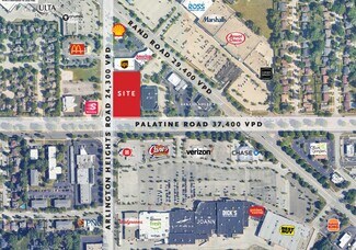 Arlington Heights, IL Commercial Land - 200 E Palatine Rd