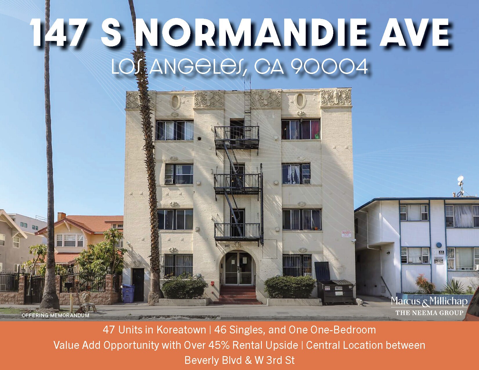 147 S Normandie Ave Los Angeles, CA 90004 MultiFamily Property for