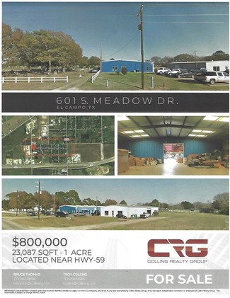 El Campo, TX Industrial - 601 S Meadow Ln