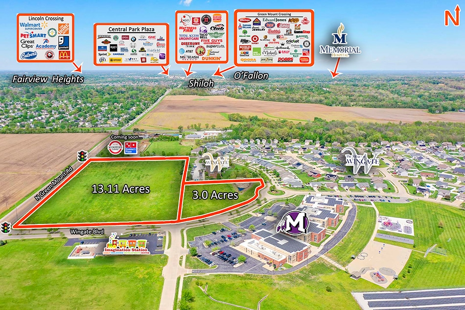 252 N Green Mount Rd, Shiloh, IL for Sale