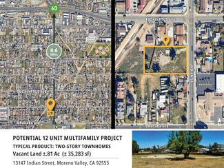 Moreno Valley, CA Residential Land - 13147 Indian st Moreno Valley, CA Residential Land - 13147 Indian st
