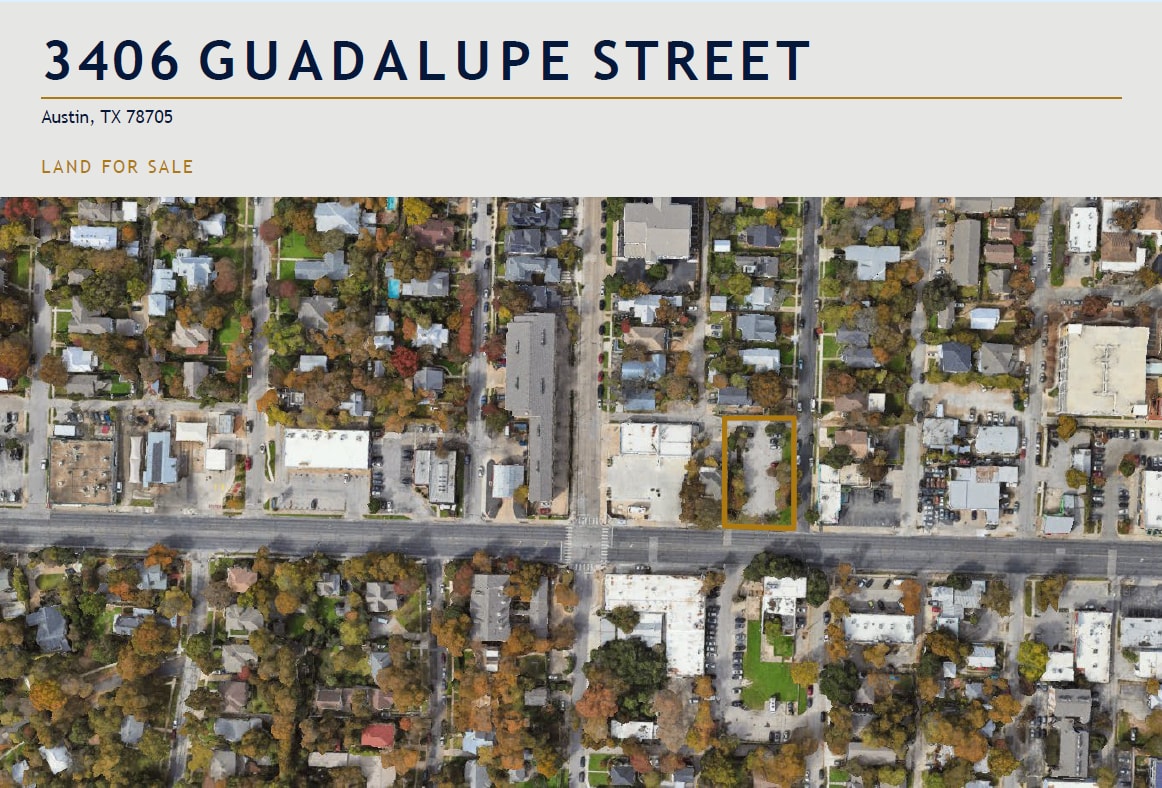 3406 Guadalupe St, Austin, TX for Sale