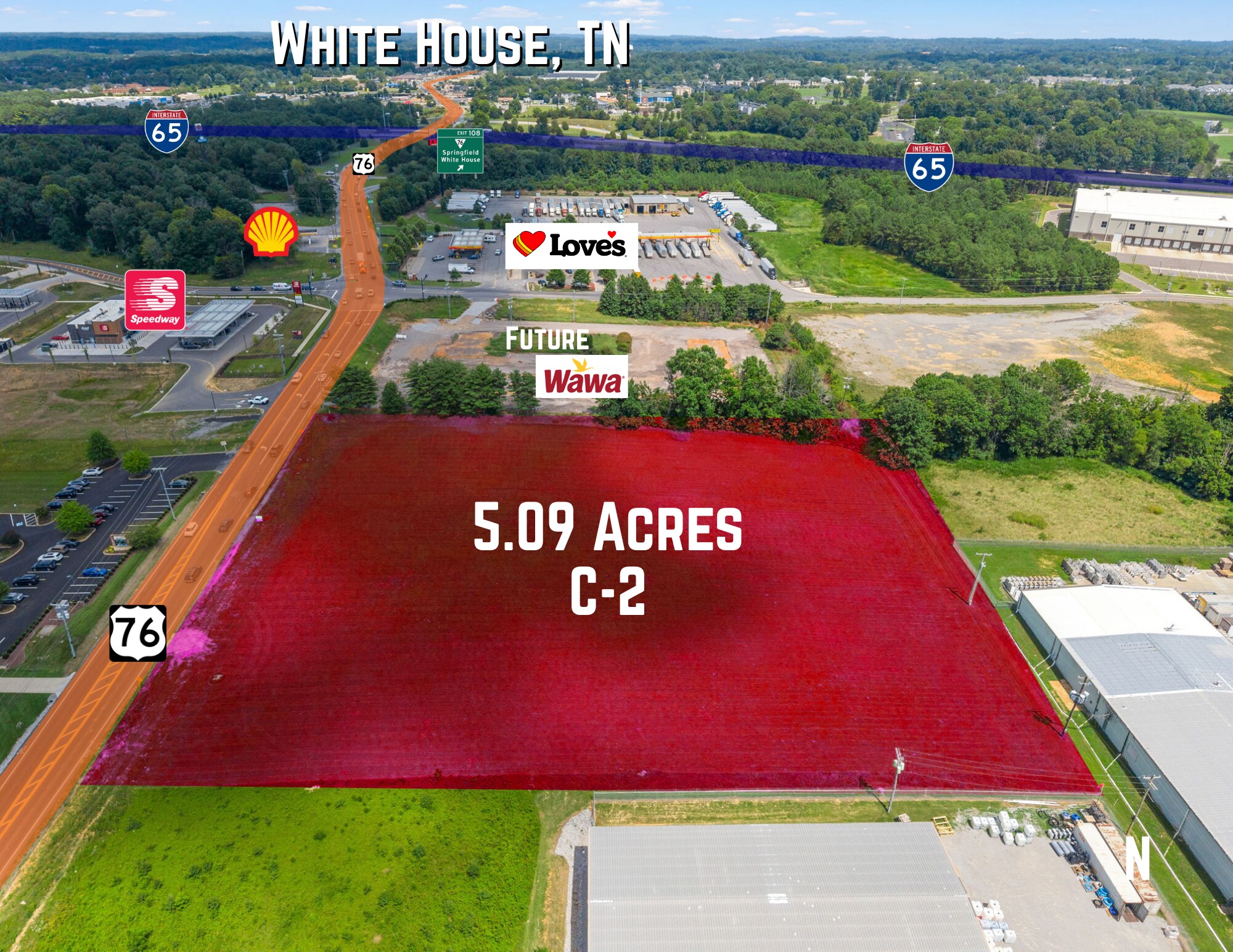 0 Tennessee Highway 76, White House, TN for Sale