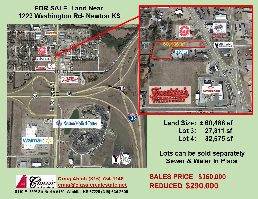 12th Street, Newton, KS for Sale