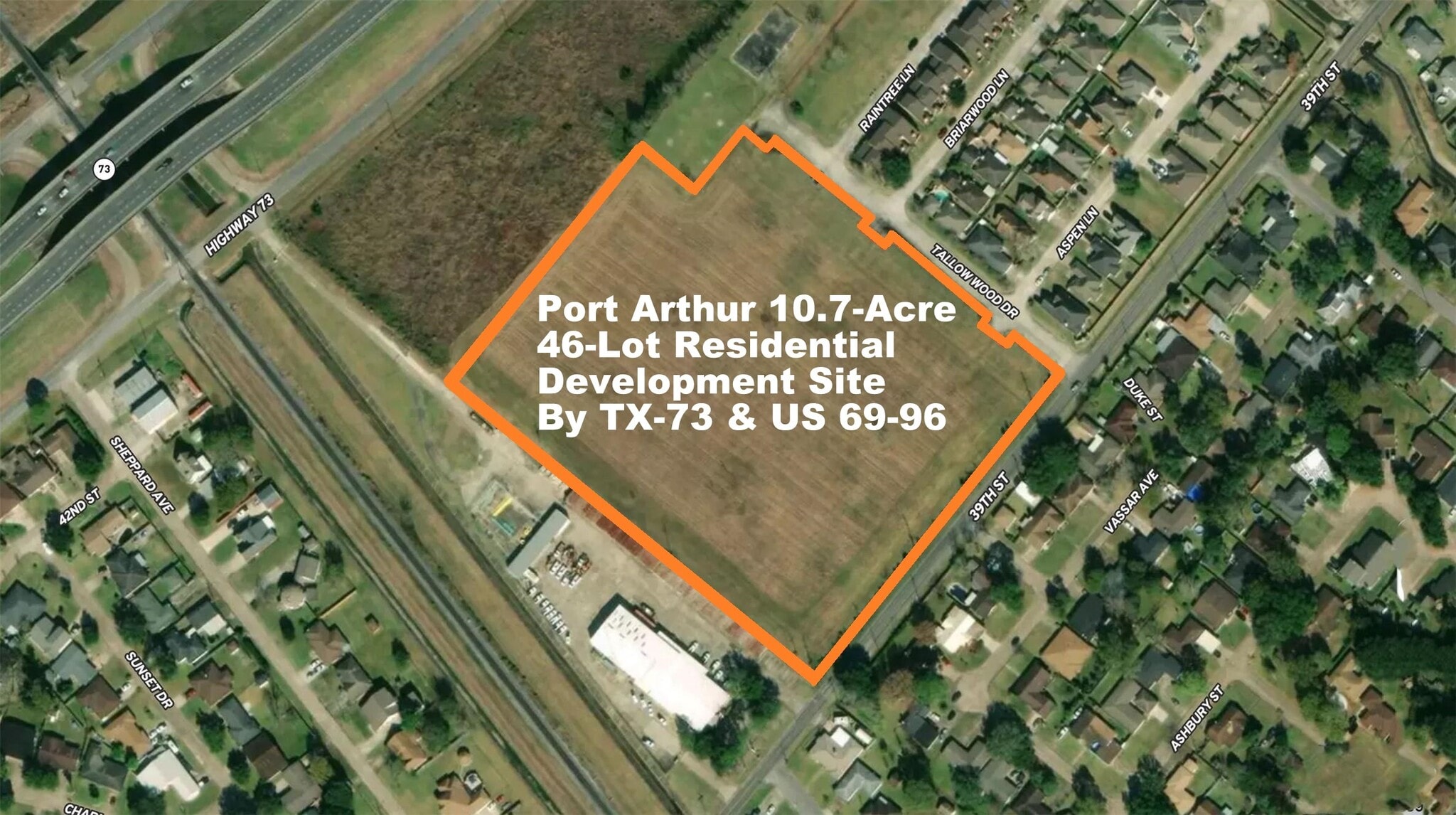 39th St & Tallow Wood Dr, Port Arthur, TX for Sale