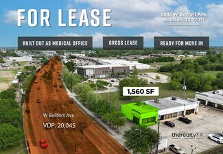 Houston, TX Retail - 8885 W Bellfort Ave