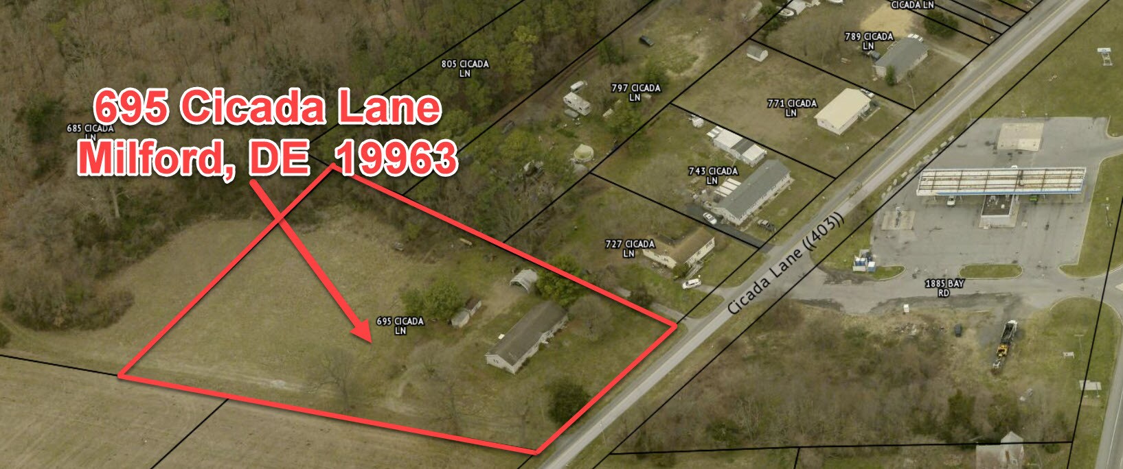 695 Cicada Ln, Milford, DE for Sale