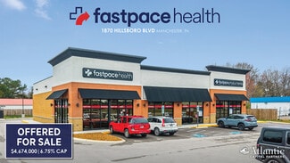 Manchester, TN Storefront Retail/Office - 1870 Hillsboro Blvd