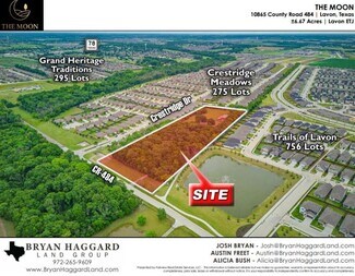 Lavon, TX Commercial Land - 10865 County Road 484 Lavon, TX Commercial Land - 10865 County Road 484